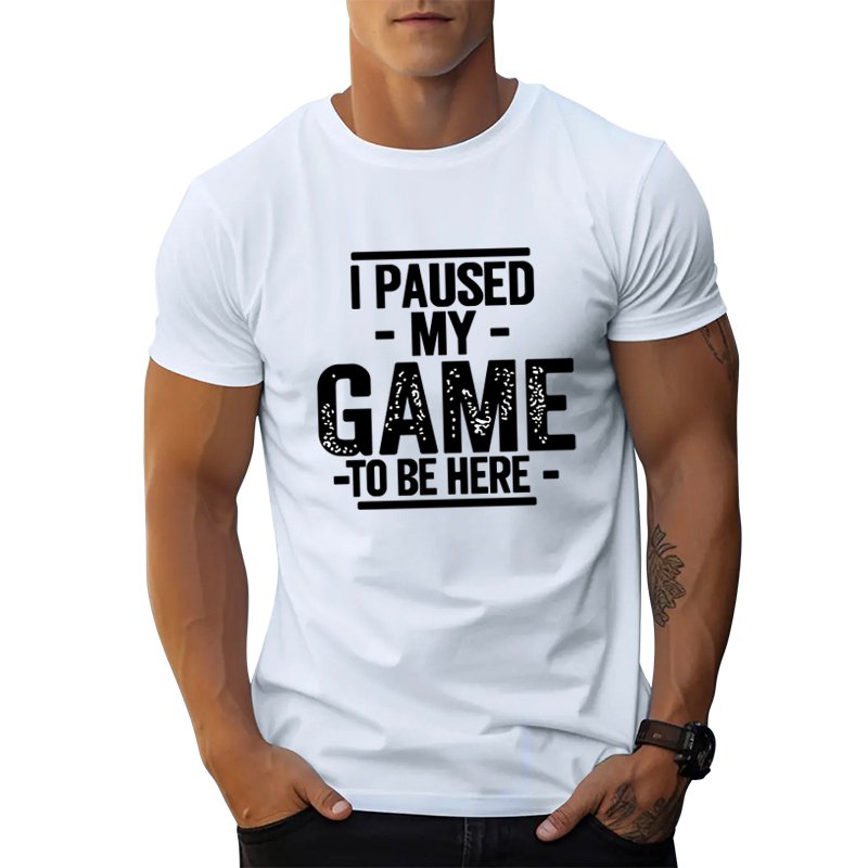2024 Latest Design plain t shirt cotton letter graphic t shirts print running tee gym factory price sportswear men's t-shirts