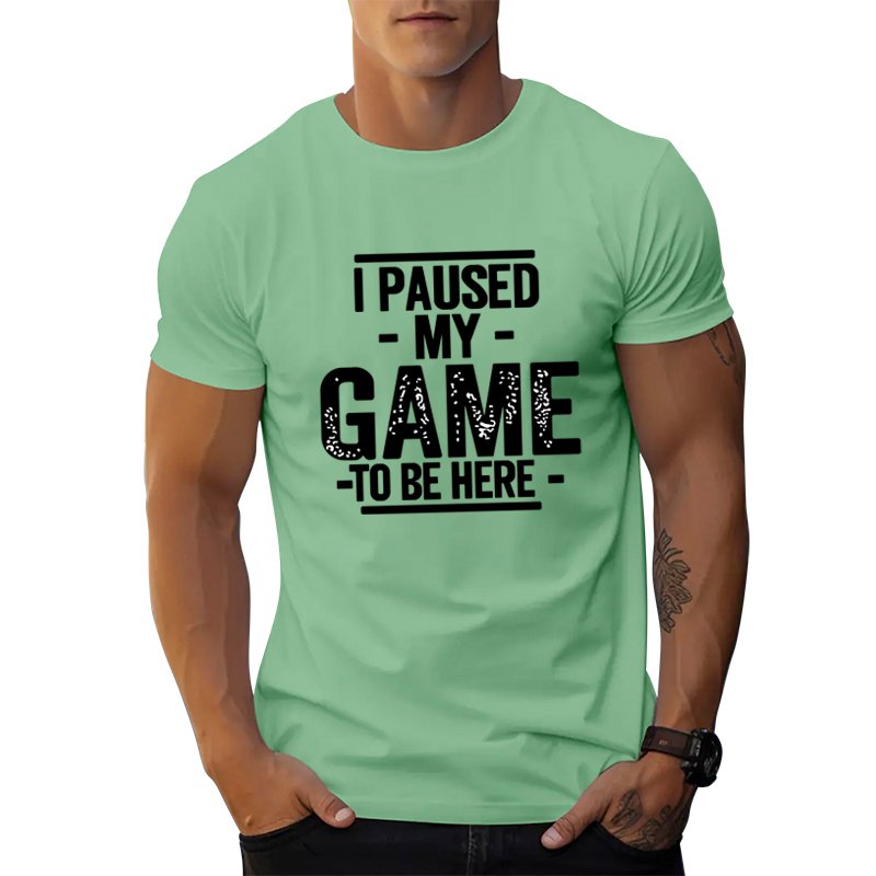 2024 Latest Design plain t shirt cotton letter graphic t shirts print running tee gym factory price sportswear men's t-shirts