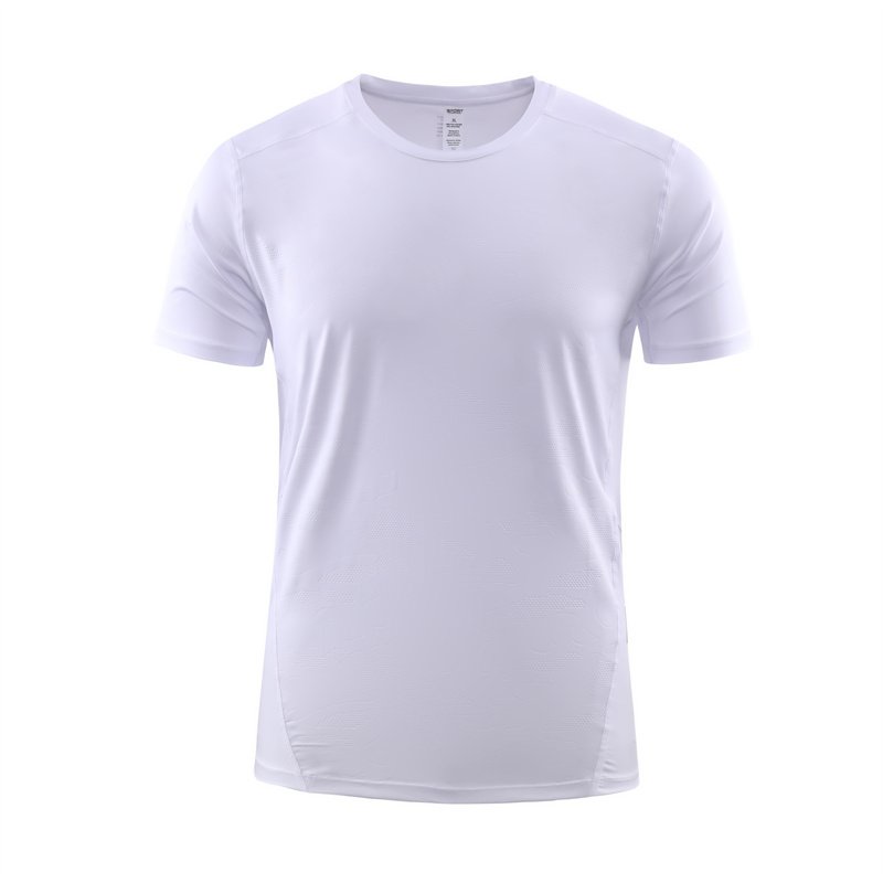 Plain men's t shirt Polyester tee quick tshirts custom sublimation printing logo unisex gym Sports t-shirts for men