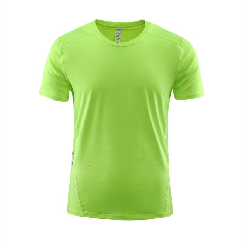 Plain men's t shirt Polyester tee quick tshirts custom sublimation printing logo unisex gym Sports t-shirts for men