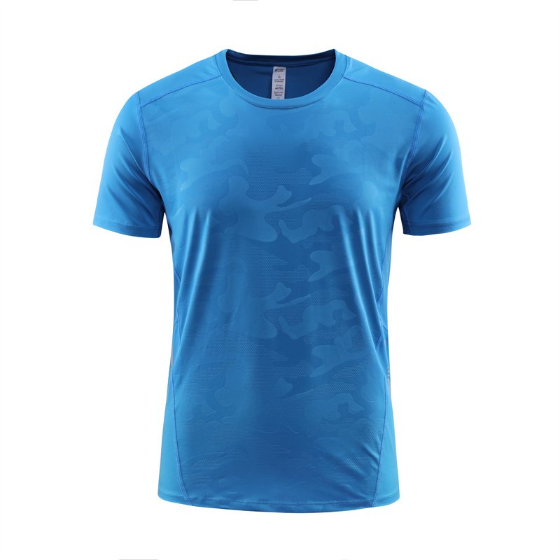 Plain men's t shirt Polyester tee quick tshirts custom sublimation printing logo unisex gym Sports t-shirts for men