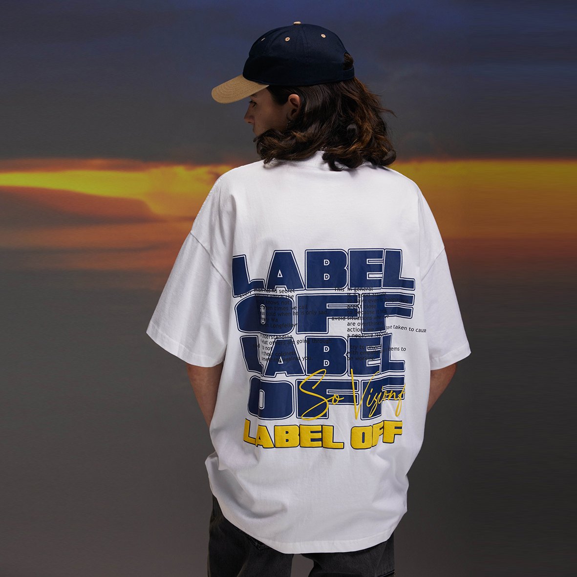 Custom Fashion Summer High Streetwear Unisex Plus Size Letter Screen Printed Design Short Sleeve Men'S 200G T-Shirts With Two Co