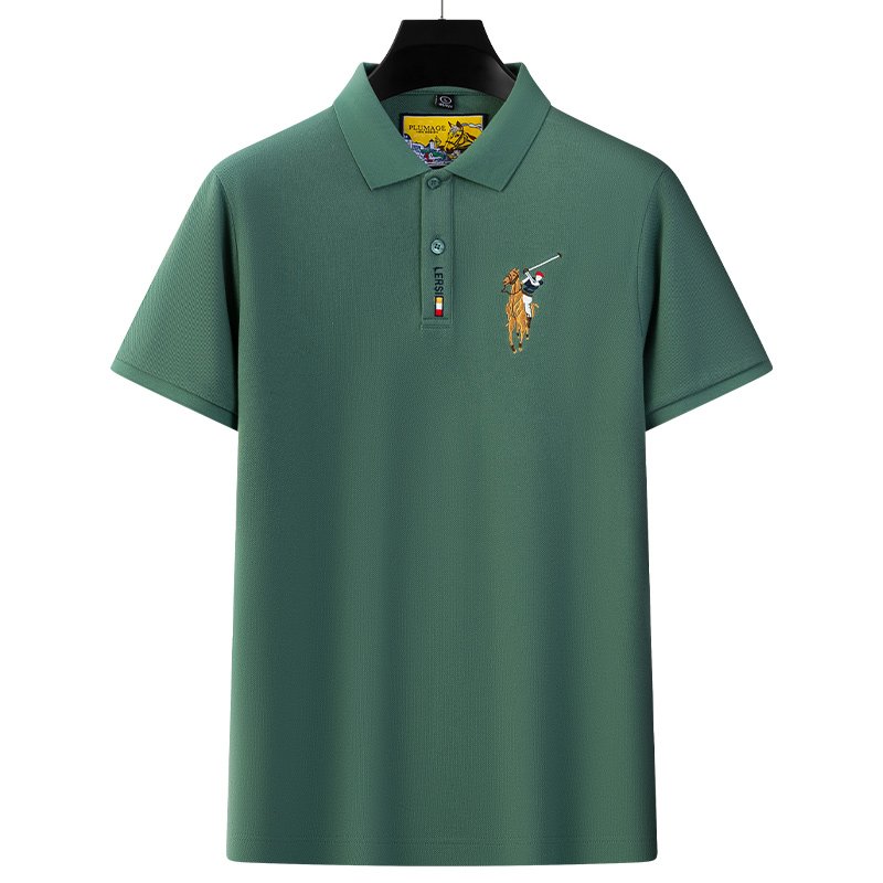 Wholesale New Design Embroidery Polo High Visibility 100% Cotton T Shirt Custom Golf Shirts Cotton Man T-Shirt 898
