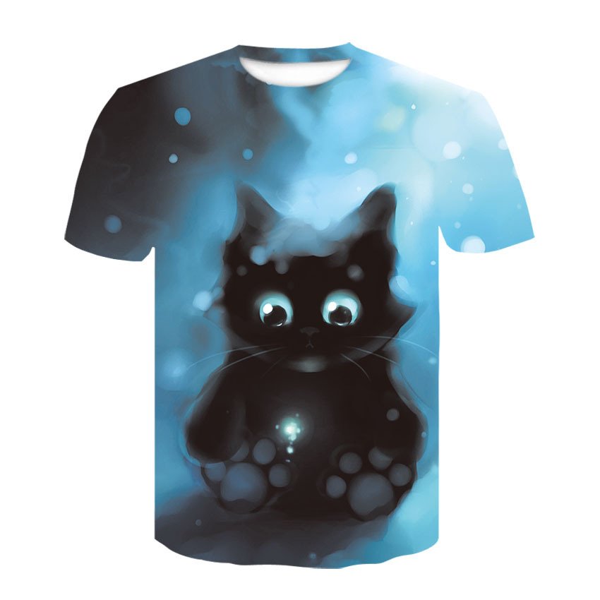 Wholesale Blank Oversized Sublimation Animal Printed Tshirts 100% Cotton Custom Logo plus size men's t-shirts