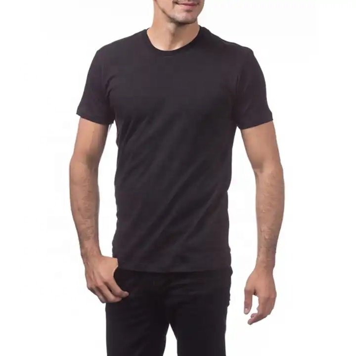 Top High Quality 100% Cotton Men's T-Shirt With Printing Custom Round Neck 180gsm Printing Logo Men T Shirt