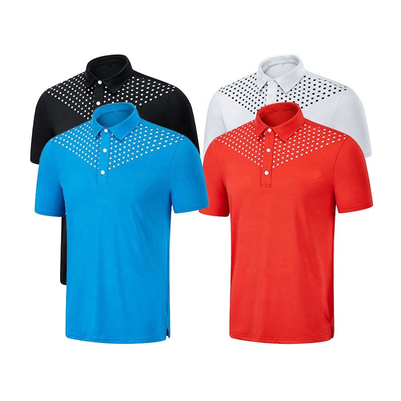 Men Trending Striped Polo Shirt Men's Short Sleeve Summer Breathable Polo Business Fashion Casual Trend Polo Men Shirt