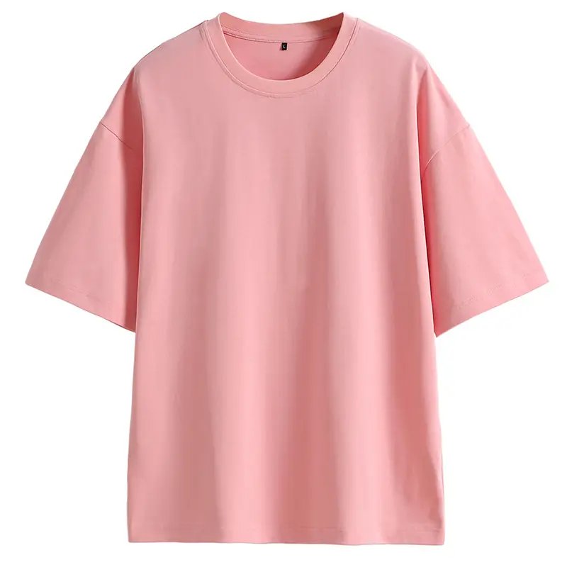 Oversized Luxury Wholesale Customized Plain Fashion Casual T Shirt Drop Shoulder Blank Plain T Shirt Men's T-Shirts