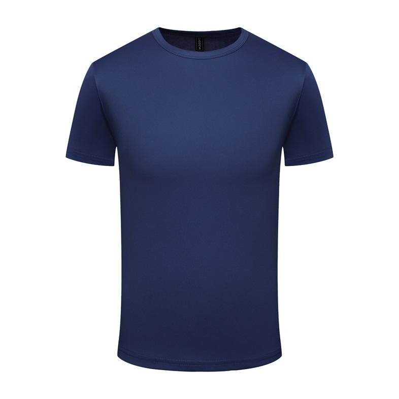 Plain men's t shirt Polyester tee quick tshirts custom sublimation printing logo unisex gym Sports t-shirts for men