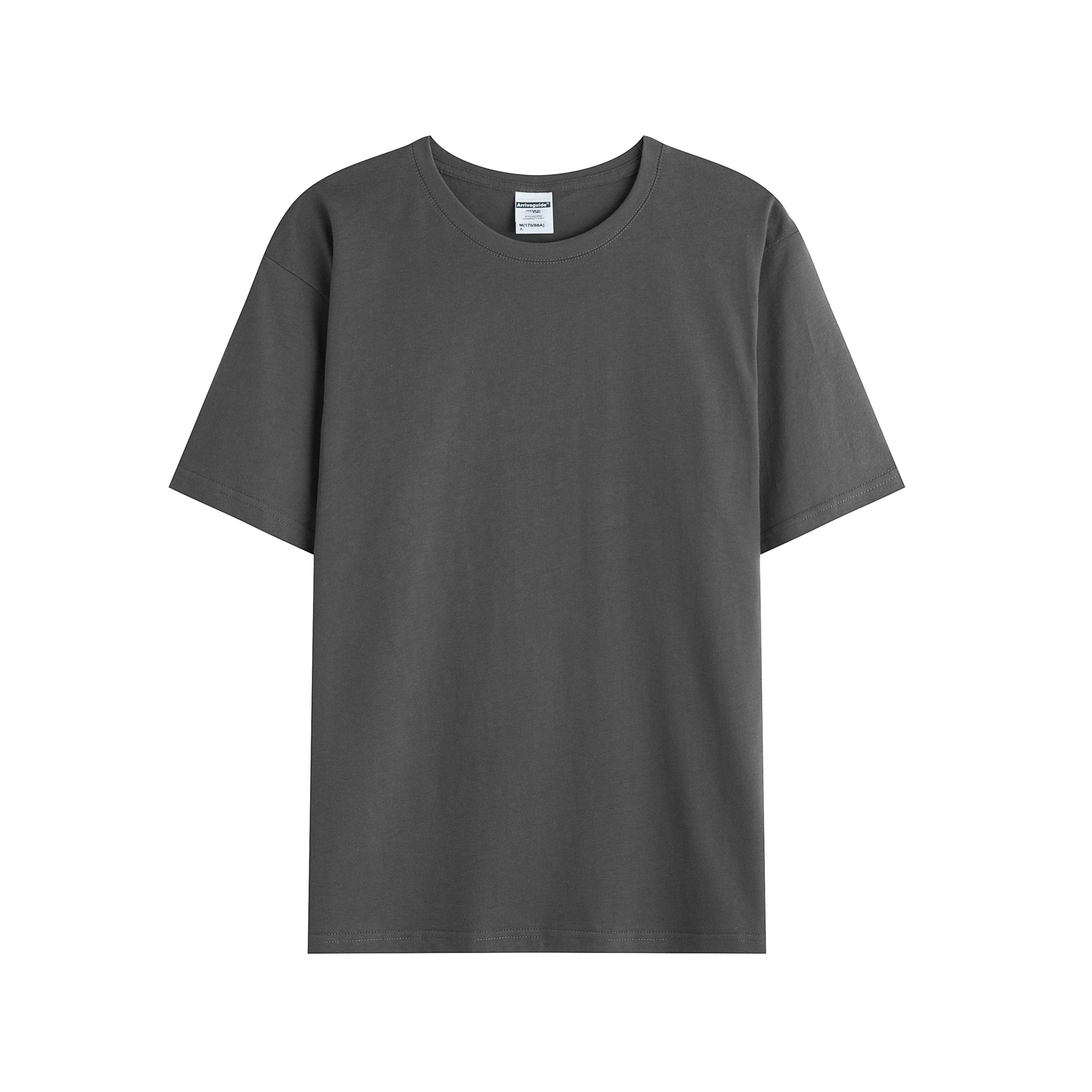 Good quality 190 GSM cheap custom T-shirts wholesale unisex mens T-shirts Sweatshirt Custom logo embroidered casual T-shirt