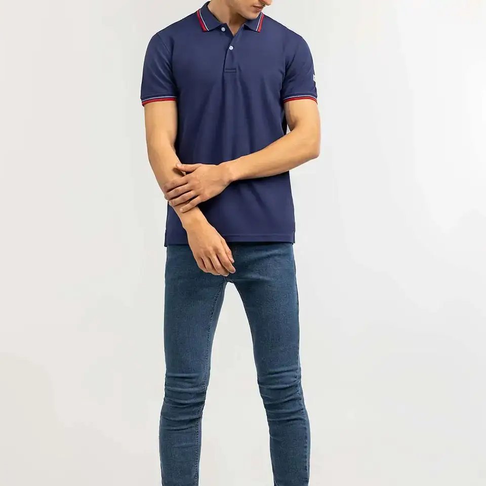 HOT SALES New Arrival Slim Fit 100% Cotton Polo T-Shirt Custom Logo Office Uniform Design Polo Shirt Luxury style Polo Shirt