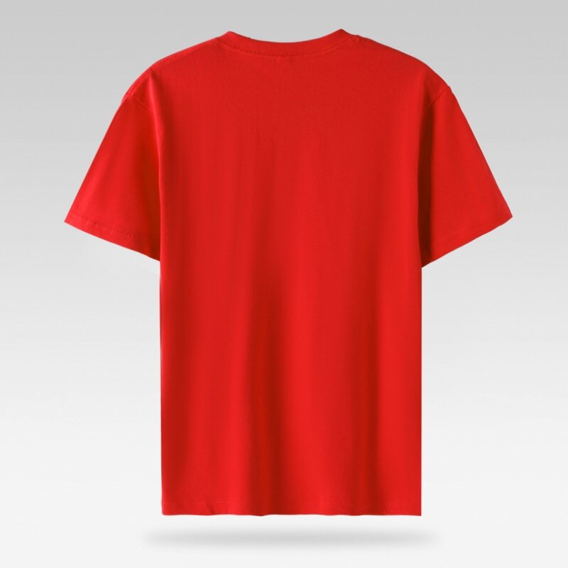 mens t-shirt high quality cotton short sleeve with collar t-shirts