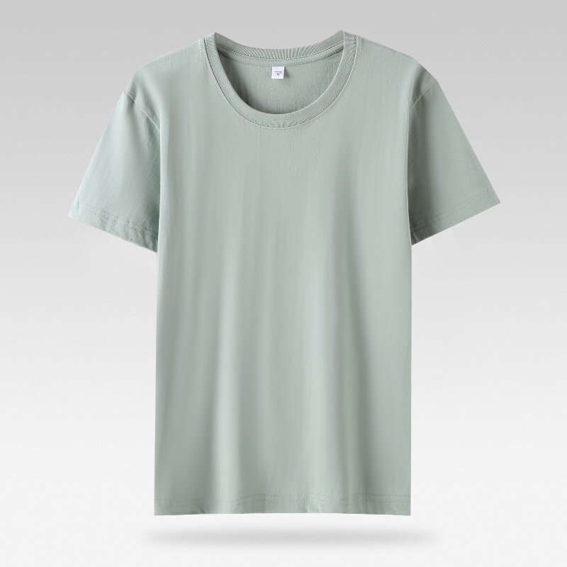 mens t-shirt high quality cotton short sleeve with collar t-shirts