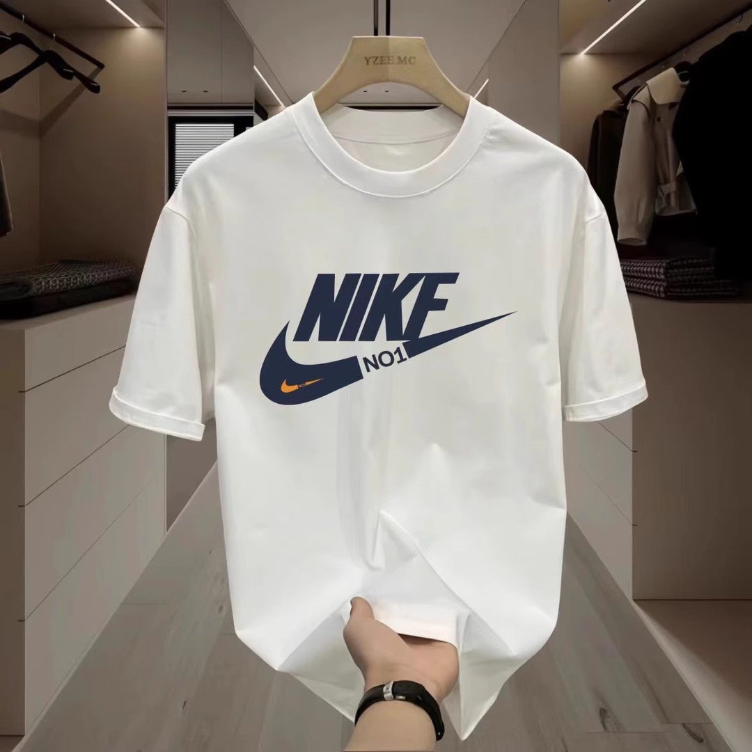 Summer T-shirt for men, new American fashion brand couple half sleeved top, loose casual base shirt, T round neck T-shirt