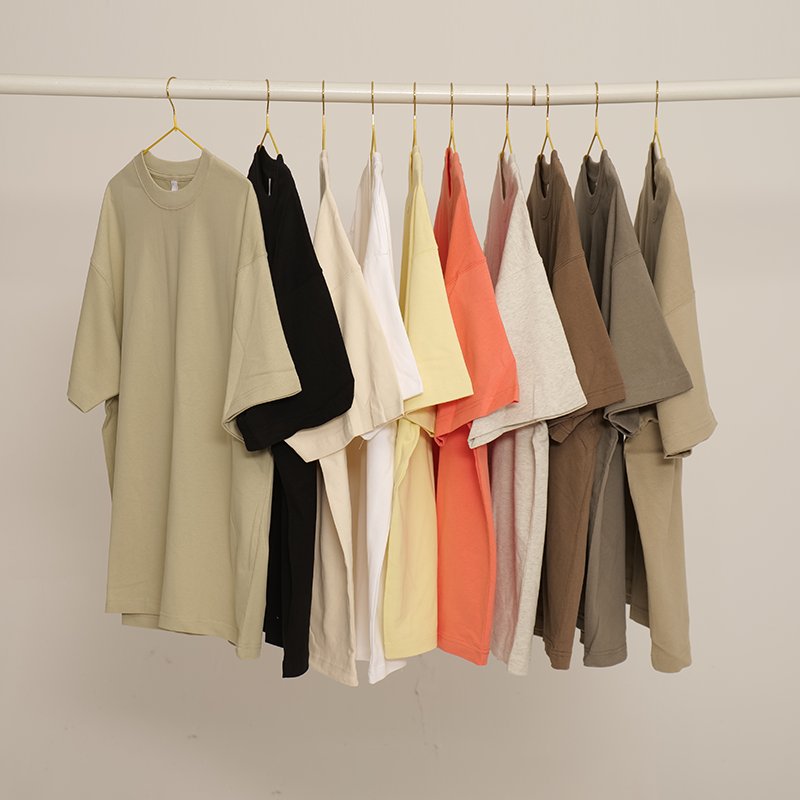 Wholesale Heavyweight T shirt Plain Blank Men Luxury Custom Heavy 100% Cotton oversize T Shirt