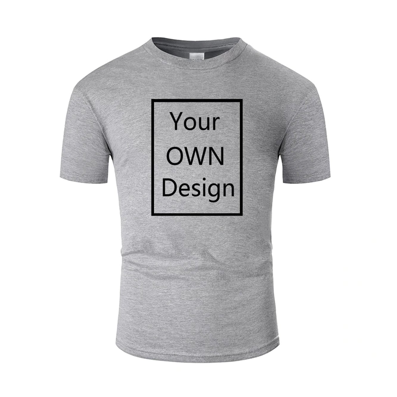 Men'S Clothing T Shirt Custom Printed 100% Cotton T-shirts Tees Men Tops Summer Fashion