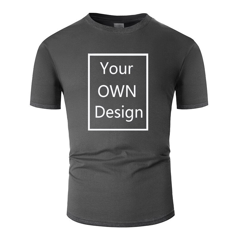 Men'S Clothing T Shirt Custom Printed 100% Cotton T-shirts Tees Men Tops Summer Fashion