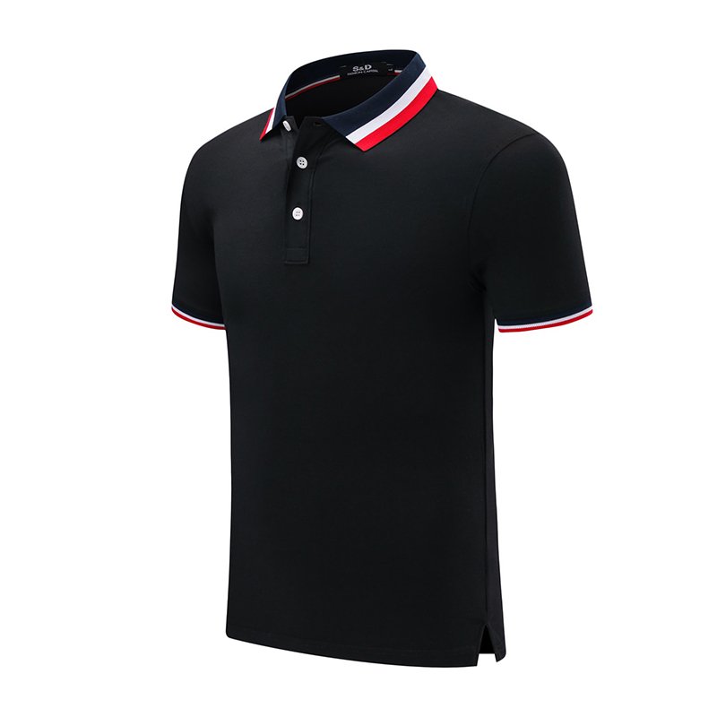 Plain Polyester custom Polo Shirts men's custom logo Quick Dry Casual Sports Wholesale Black golf Polo T Shirt For Men