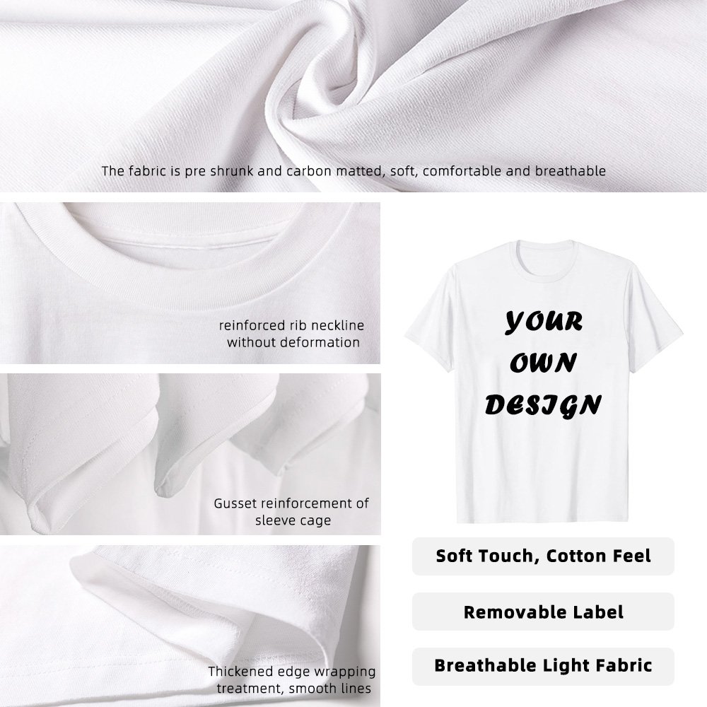 High Quality 2022 Plus Size Men's T-shirts Custom Women's T-shirts Custom Blank Plain T-shirts