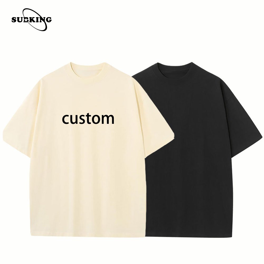 Wholesale High Quality Print Logo Graphic Custom Blank Mens T Shirts 100% Cotton Oversized Men's T-Shirts With Your Own Brand