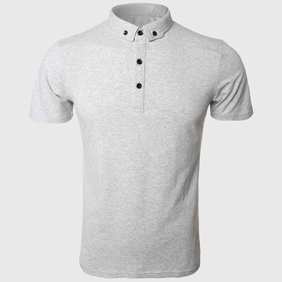 Golf Polo Shirt Men 100% Pique Cotton Men's Polo Shirts Custom Print Shirts Wholesale Custom Logo Cotton Blank Polo Plain