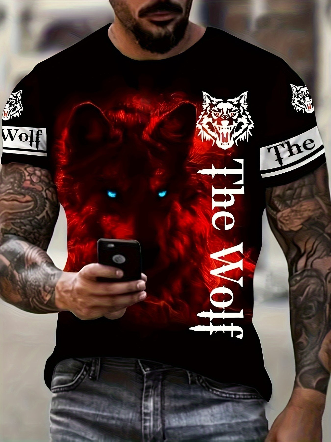 Men's T-Shirt The Lion 3d Print Summer T Shirt For Man Short Sleeve Fashion Casual Streetwear Men's Clothing Tops