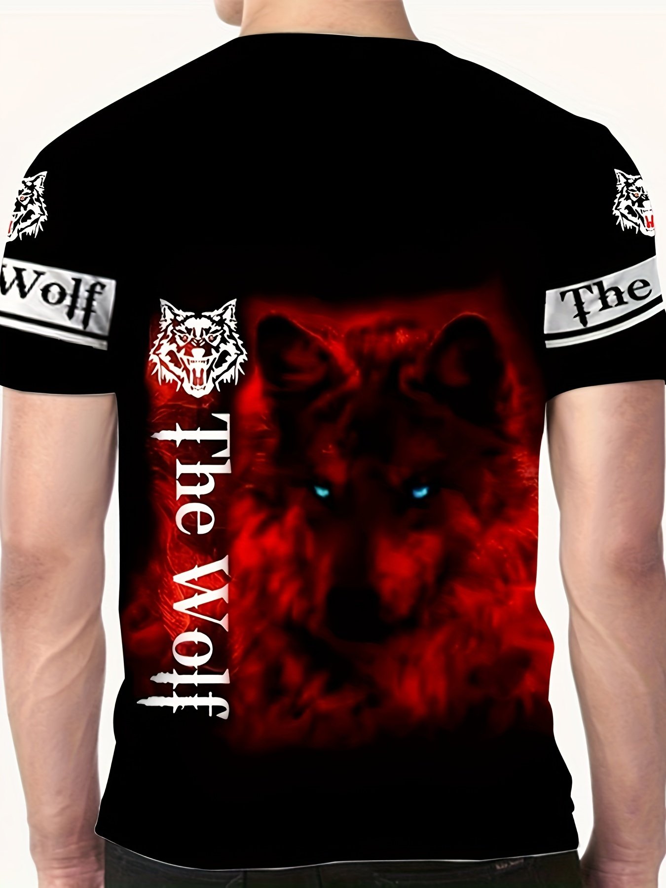 Men's T-Shirt The Lion 3d Print Summer T Shirt For Man Short Sleeve Fashion Casual Streetwear Men's Clothing Tops