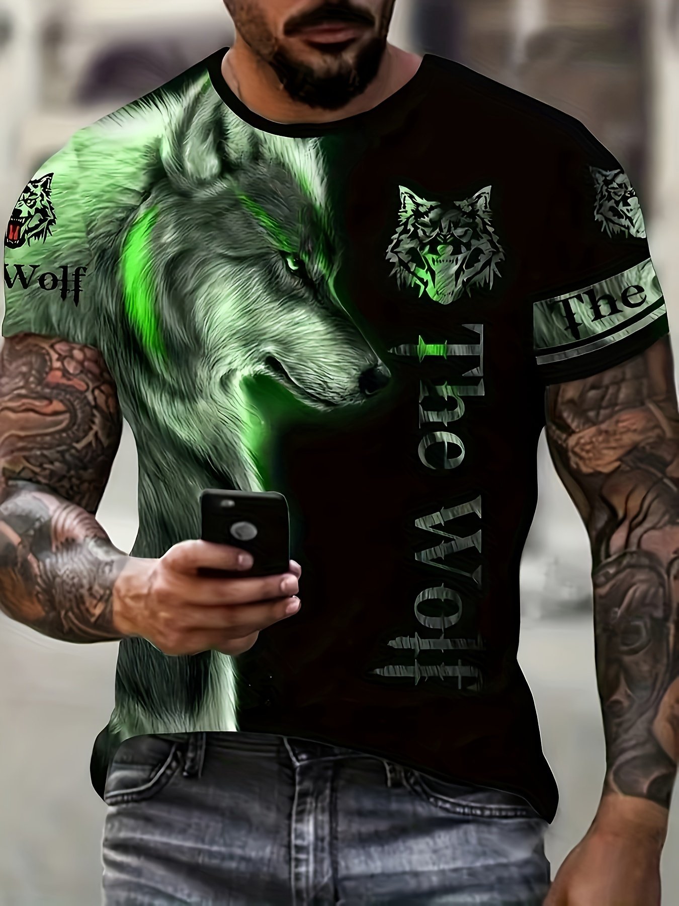 Men's T-Shirt The Lion 3d Print Summer T Shirt For Man Short Sleeve Fashion Casual Streetwear Men's Clothing Tops
