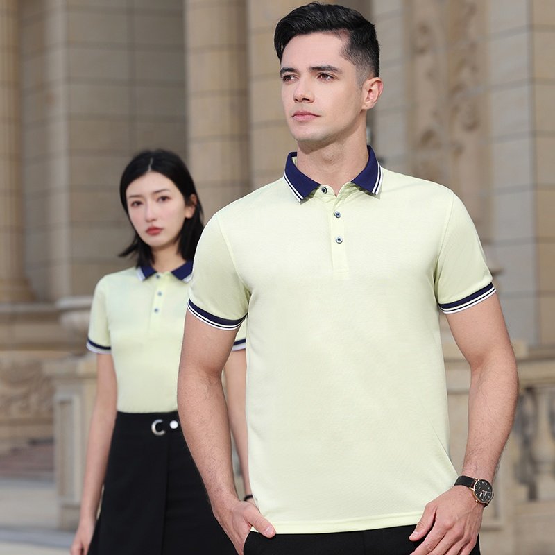 Custom Men's Polo Shirts Solid Color Short Sleeve Summer Polo T-shirt Golf Polo Shirt Vintage Cotton Knitted Oem Logo Plus Size