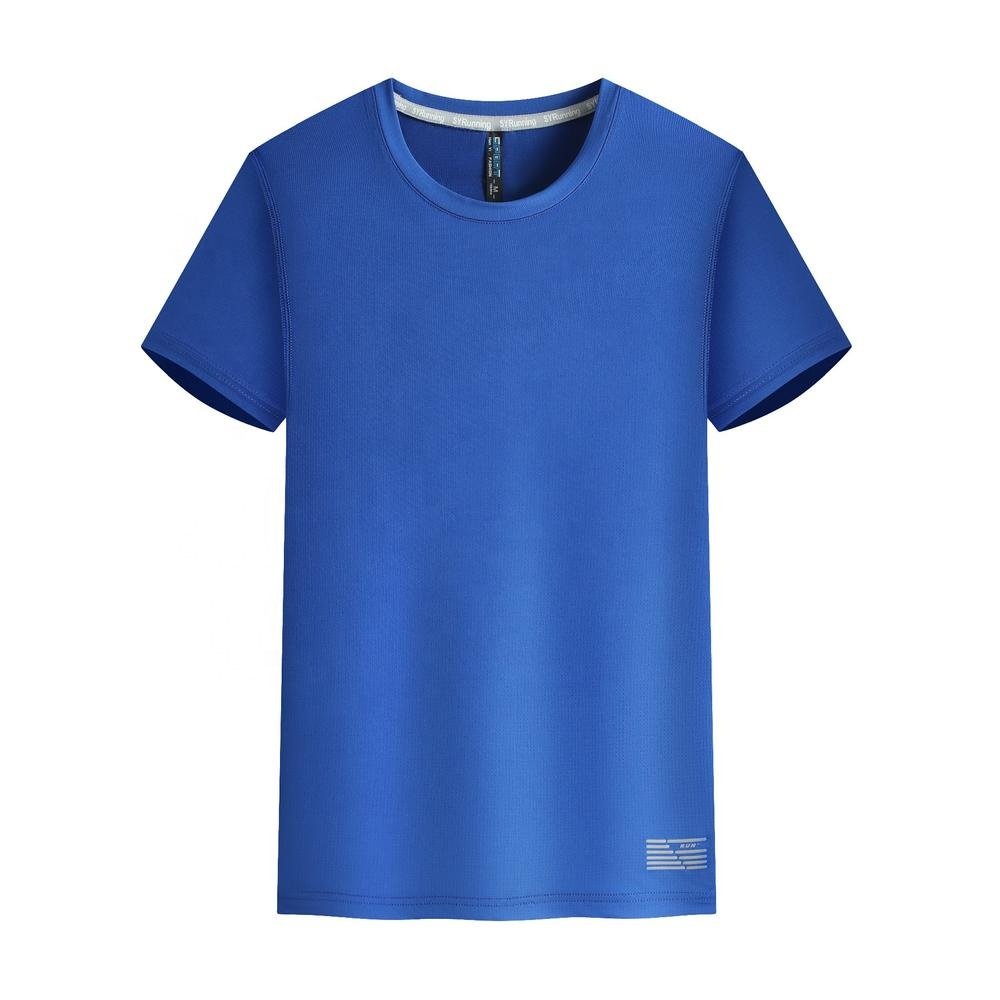 Wholesale High Quality Quick Dry Sportswear 2023 Summer Clothing Men's T-shirts Men Round Neck T-shirts Custom Logo Running