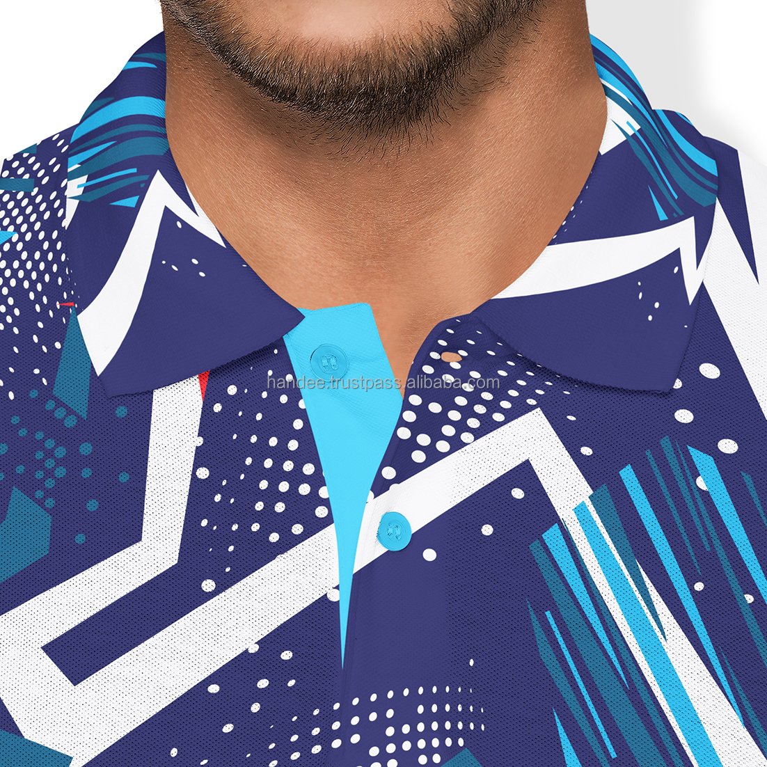 Custom Men's Golf Polo T-Shirt Plus Size Casual Printed Logo Embroidered Made Polyester Spandex Cotton Apparel Manufacturer