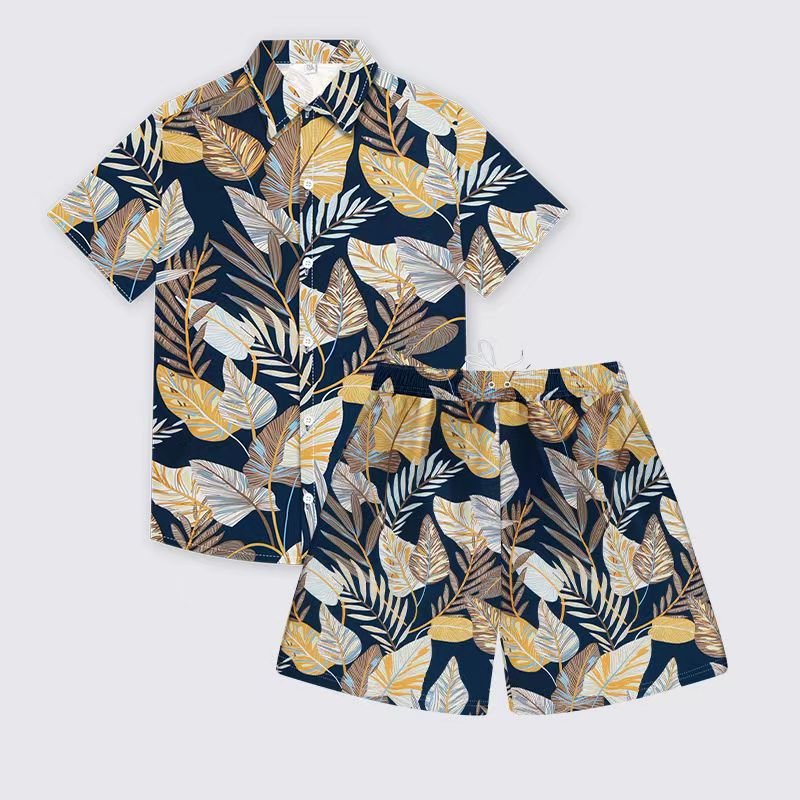 high quality custom men luxury clothing shirt shorts summer streetwear 2 piece men's t-shirts sets for men