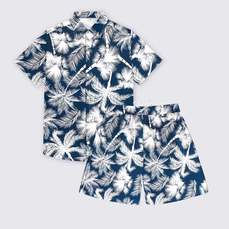 high quality custom men luxury clothing shirt shorts summer streetwear 2 piece men's t-shirts sets for men