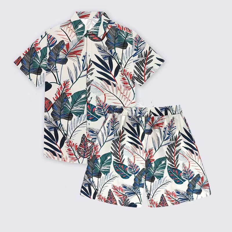 high quality custom men luxury clothing shirt shorts summer streetwear 2 piece men's t-shirts sets for men