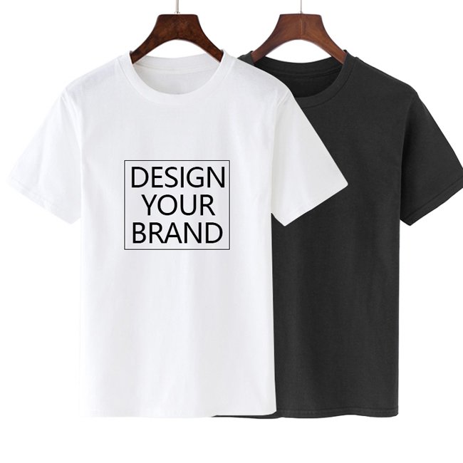 2023 New Summer Men's T Shirt Fashion Solid T Shirt Men Oversized Hip Hop Short Sleeve Casual Cotton Men Street Wear T Shirts