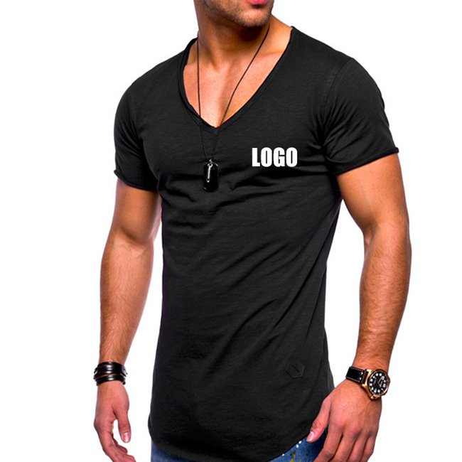 2023 New Summer Men's T Shirt Fashion Solid T Shirt Men Oversized Hip Hop Short Sleeve Casual Cotton Men Street Wear T Shirts