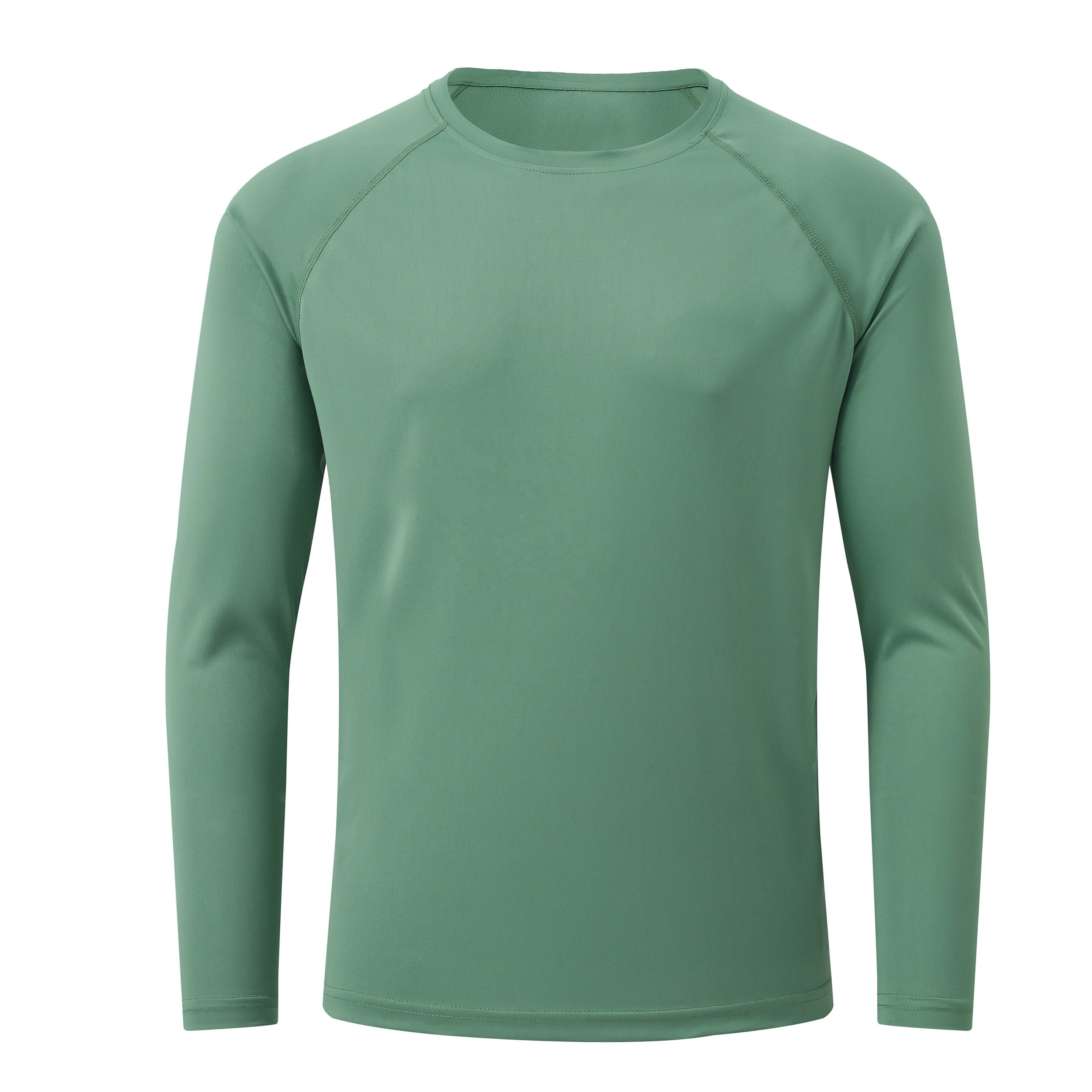 2024 Breathable Men's Long Sleeve T-Shirt Fishing Hiking Workout Outdoor Pullover Shirt Wholesale Men Shirts