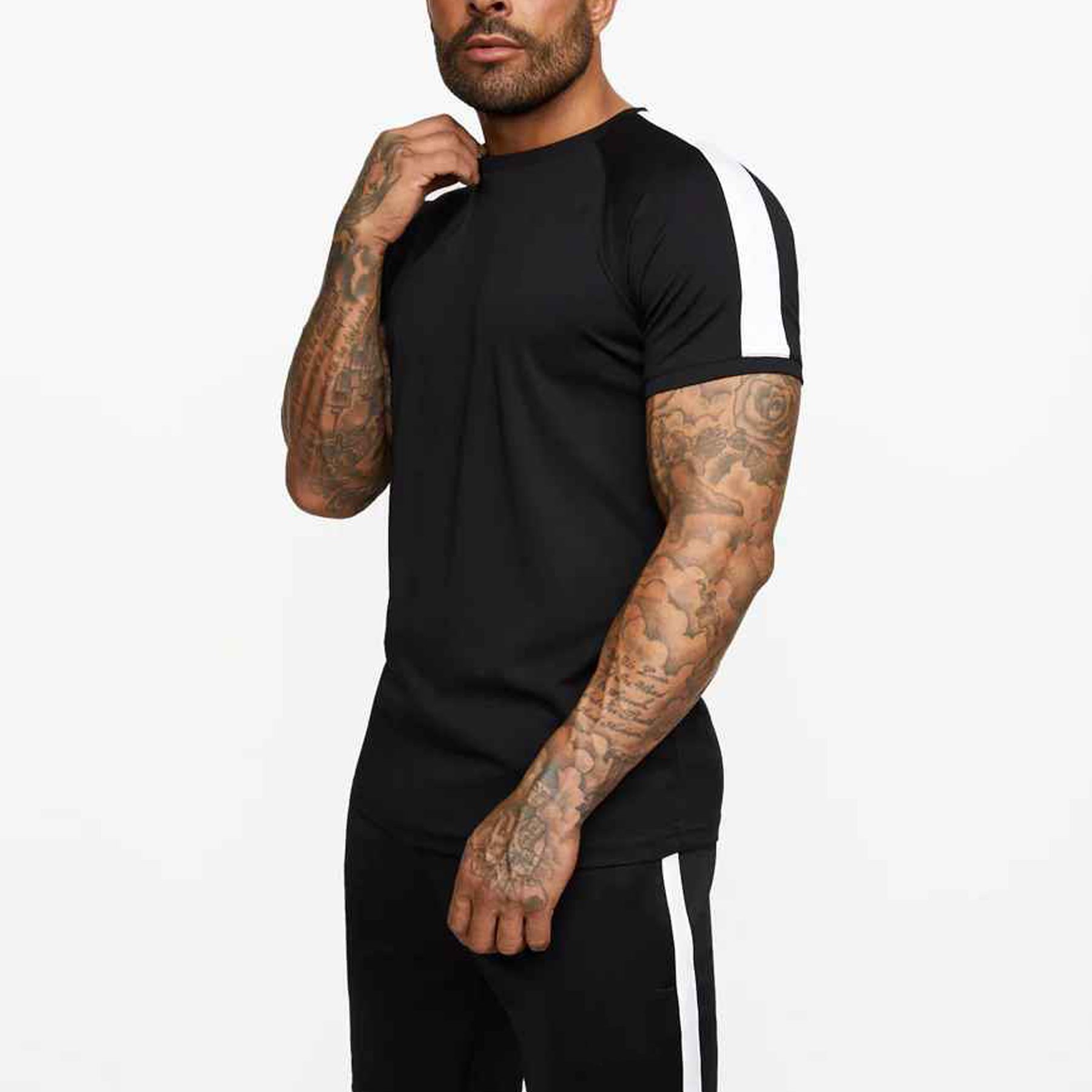 Custom Logo Heavy Weight Tshirts Tee Shirt 100% Cotton Men Tshirt 200GSM Thick Cotton Oversized Blank T Shirts