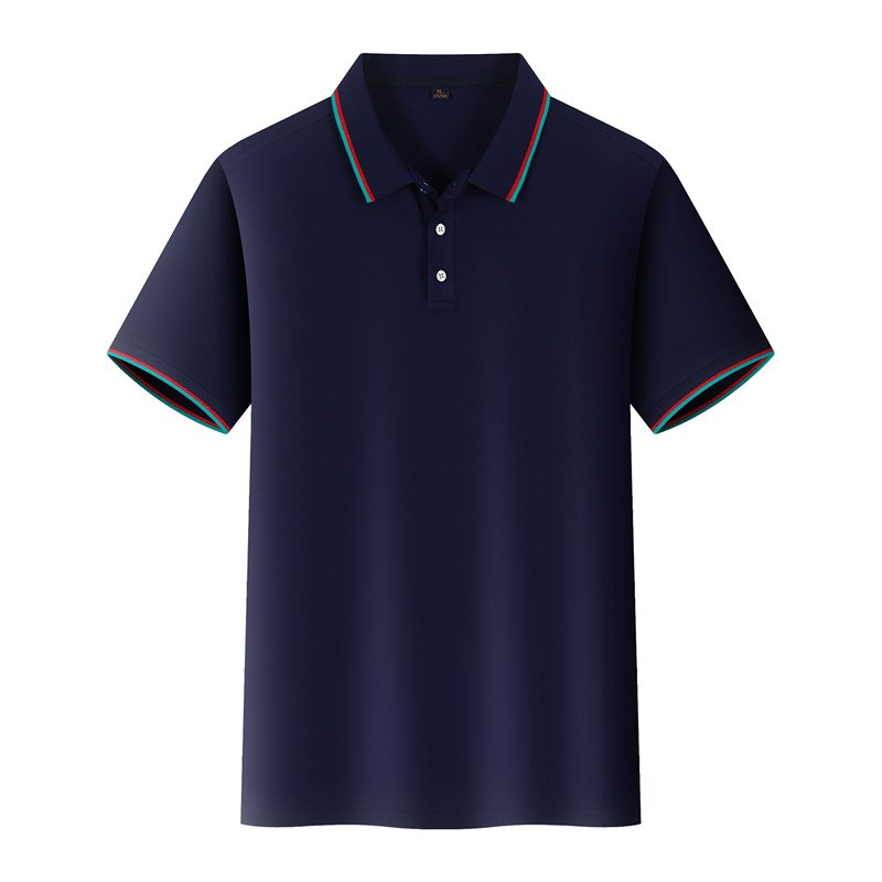 HIGH-QUALITY CUSTOM-MADE UNIFORM Men's golf shirt embroidered men's Polo shirt printed t-shirt