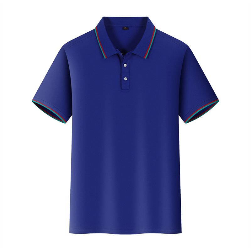 HIGH-QUALITY CUSTOM-MADE UNIFORM Men's golf shirt embroidered men's Polo shirt printed t-shirt