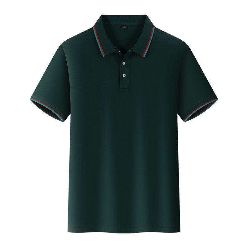 HIGH-QUALITY CUSTOM-MADE UNIFORM Men's golf shirt embroidered men's Polo shirt printed t-shirt