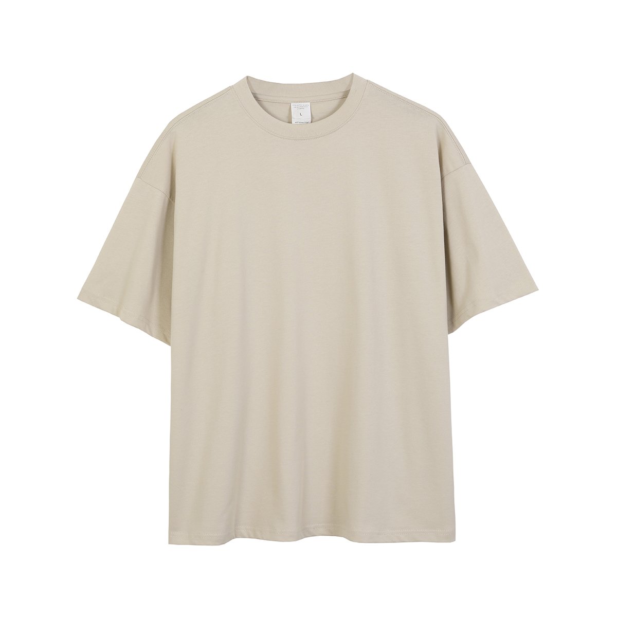 Men's T-shirts Oversize Clothes 300gsm Heavy Cotton Tee Custom Heavyweight Thick Plain Drop Shoulder Oversized T Shirt for Men