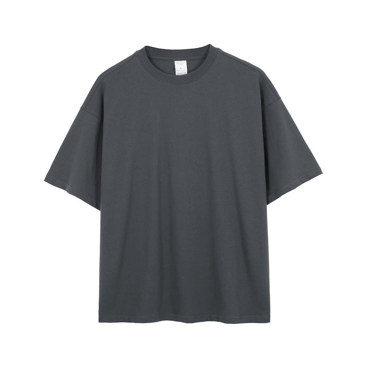 Men's T-shirts Oversize Clothes 300gsm Heavy Cotton Tee Custom Heavyweight Thick Plain Drop Shoulder Oversized T Shirt for Men