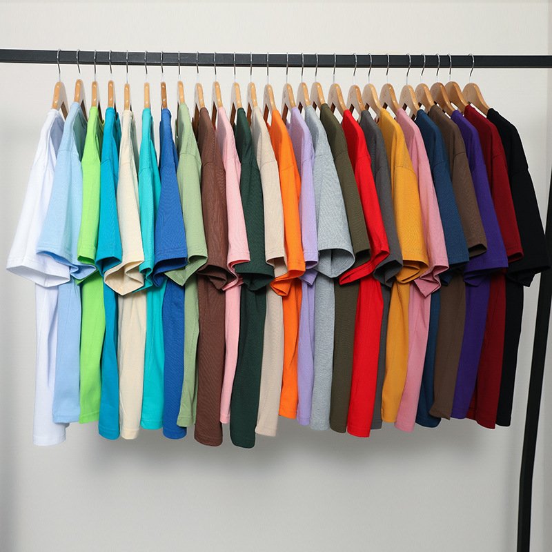 Hot Sell Fashion OEM Private Label Custom Cheap Basic T shirts Men's Plain Round Neck T-Shirts