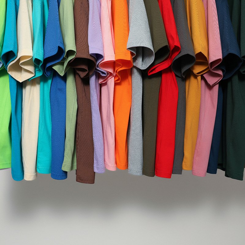 Hot Sell Fashion OEM Private Label Custom Cheap Basic T shirts Men's Plain Round Neck T-Shirts