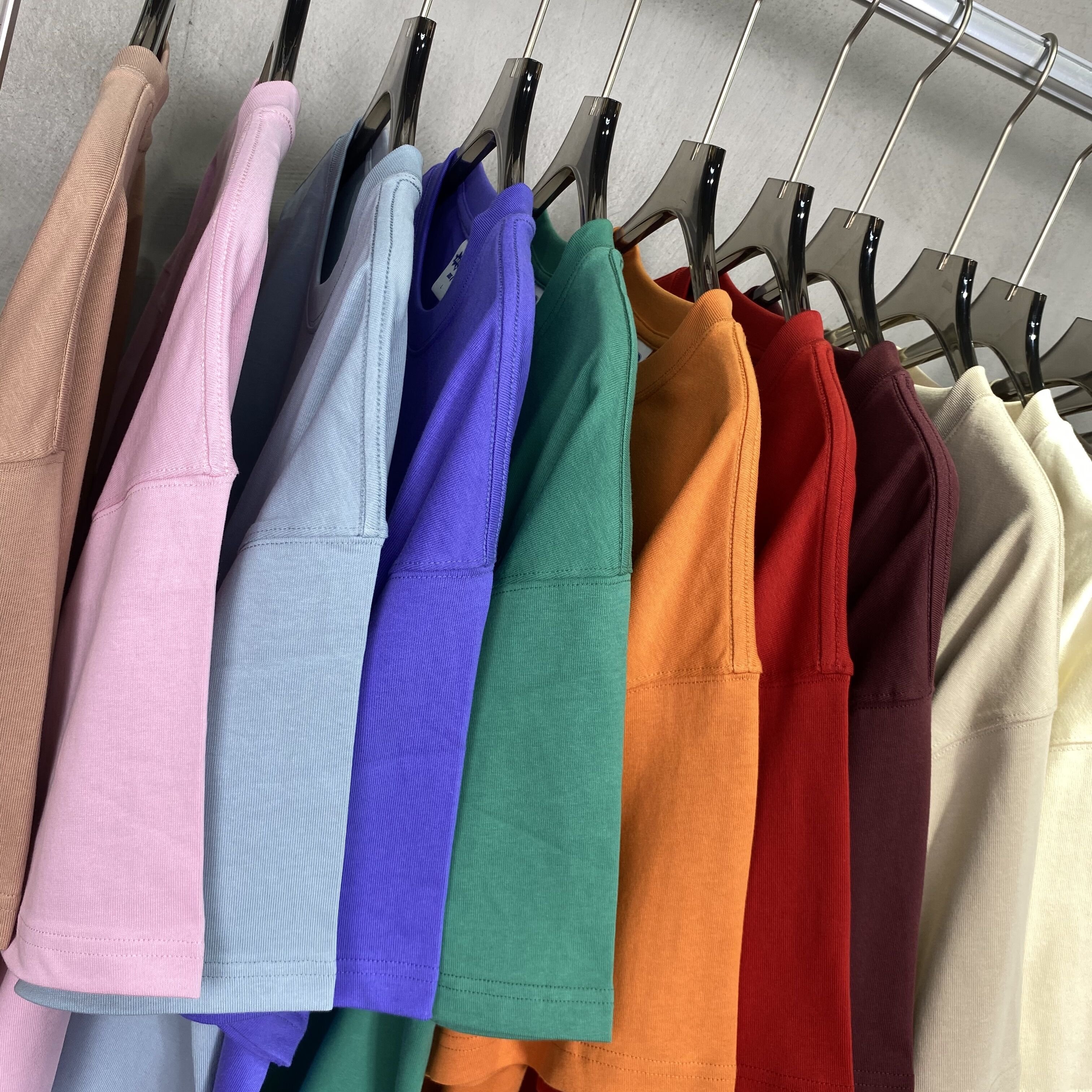 Custom Dtg Printing Logo 305gsm High Quality 100% Cotton Blank Men'S T-Shirts Oversized Plain Blank Men'S T-Shirt For Unisex