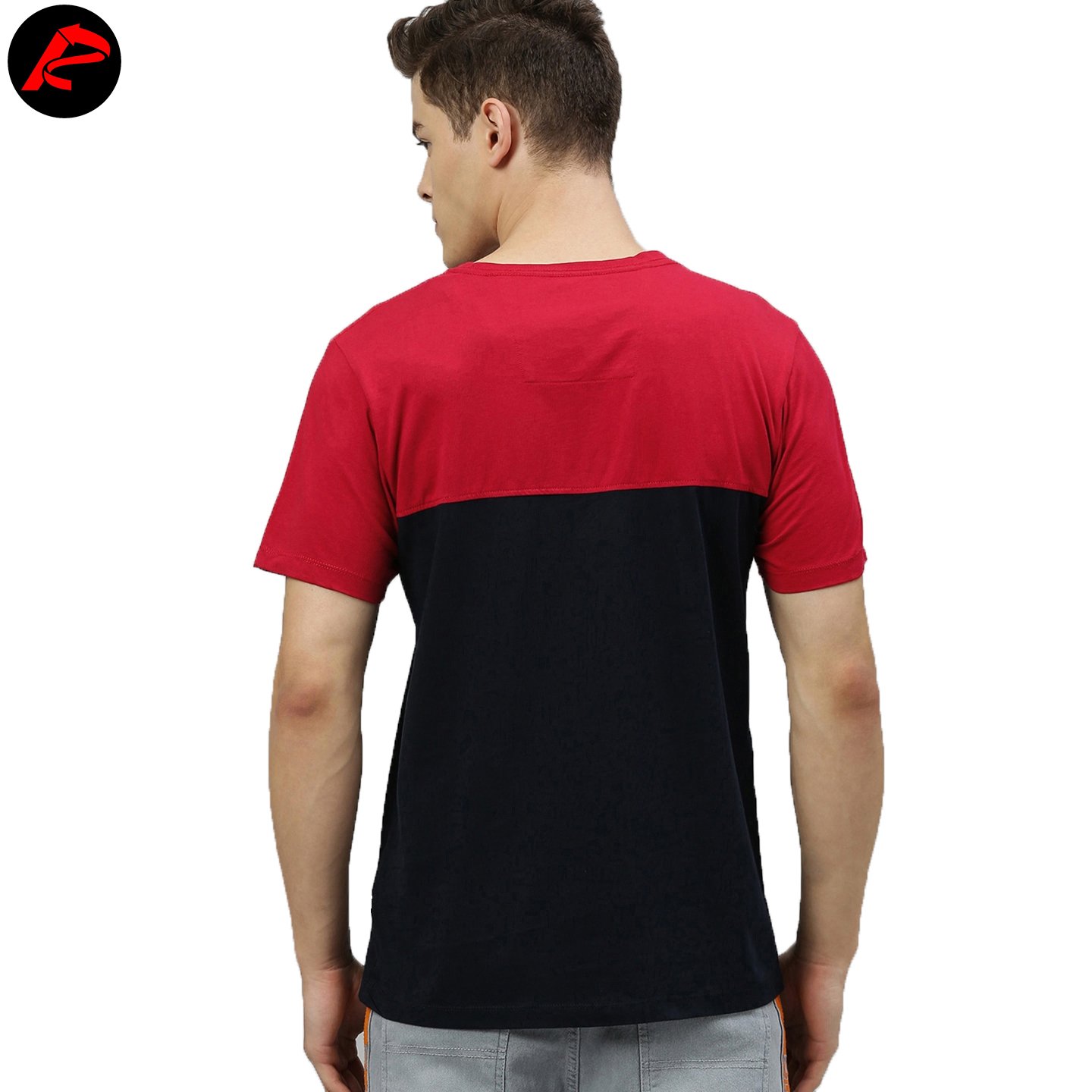 2023 High Quality Manufacturer Drop Sleeve Custom Casual T-Shirt Slim Fit Men's Plain T-Shirts