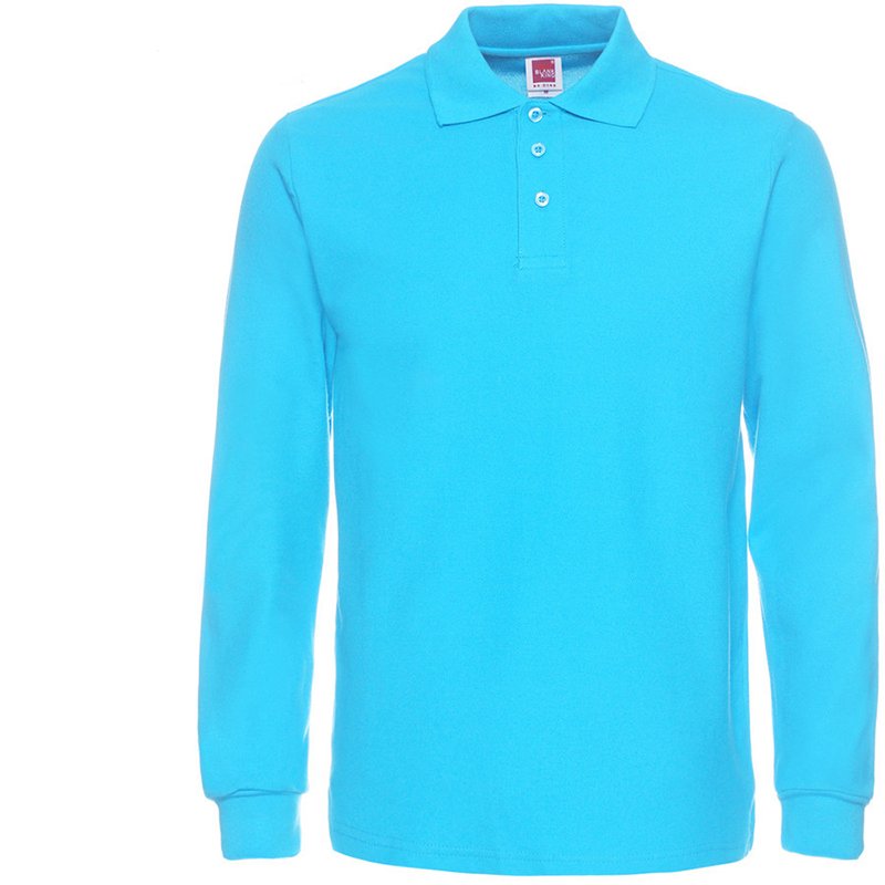 New Design Cotton Long Sleeve 100% Polo Sports T-shirt Men's Customized T-shirt
