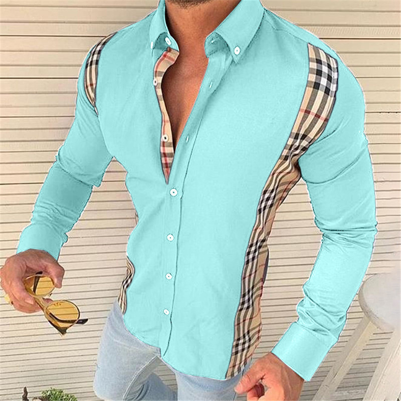 New Arrival Printed Men's Dress Sublimation Shirts chemise homme Quick Dry Men's Luxury Formal Shirts