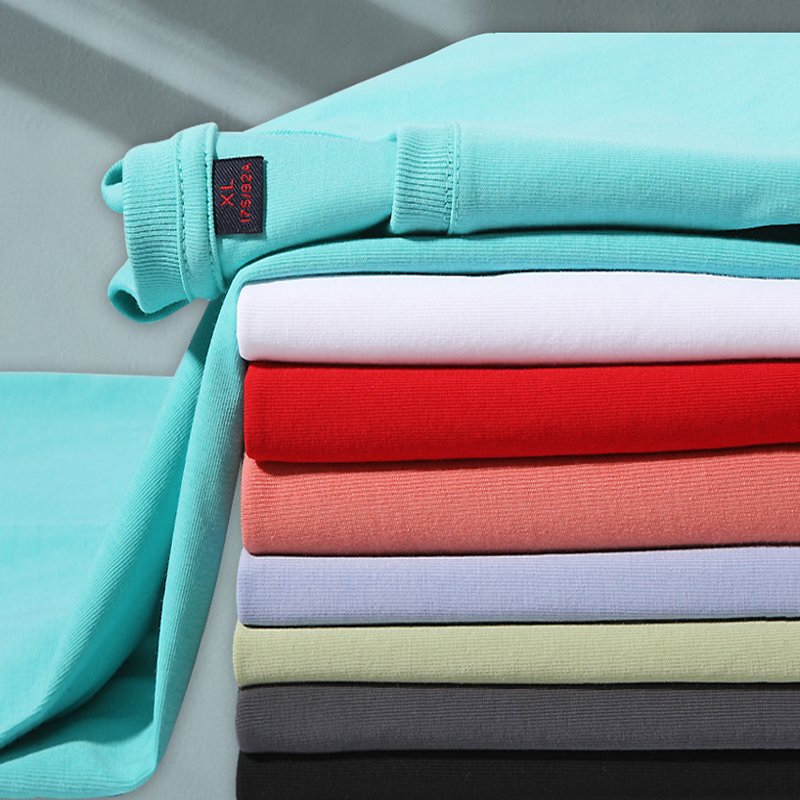 High Quality Cool Youth 220 Grams Wholesale Custom T Shirts 100% Cotton Blank Plain Men's T-shirts T Shirt