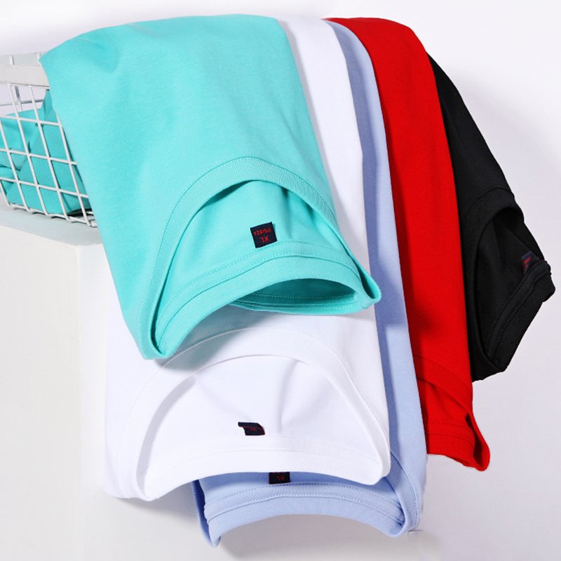 High Quality Cool Youth 220 Grams Wholesale Custom T Shirts 100% Cotton Blank Plain Men's T-shirts T Shirt